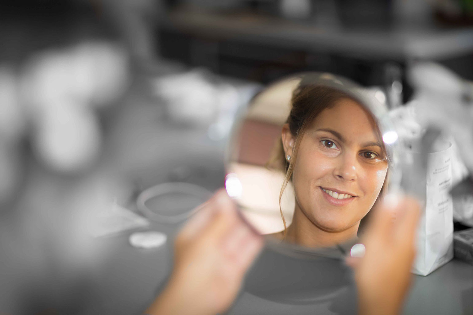 Préparatifs Coifure Mariage Émotion Robe Maquillage