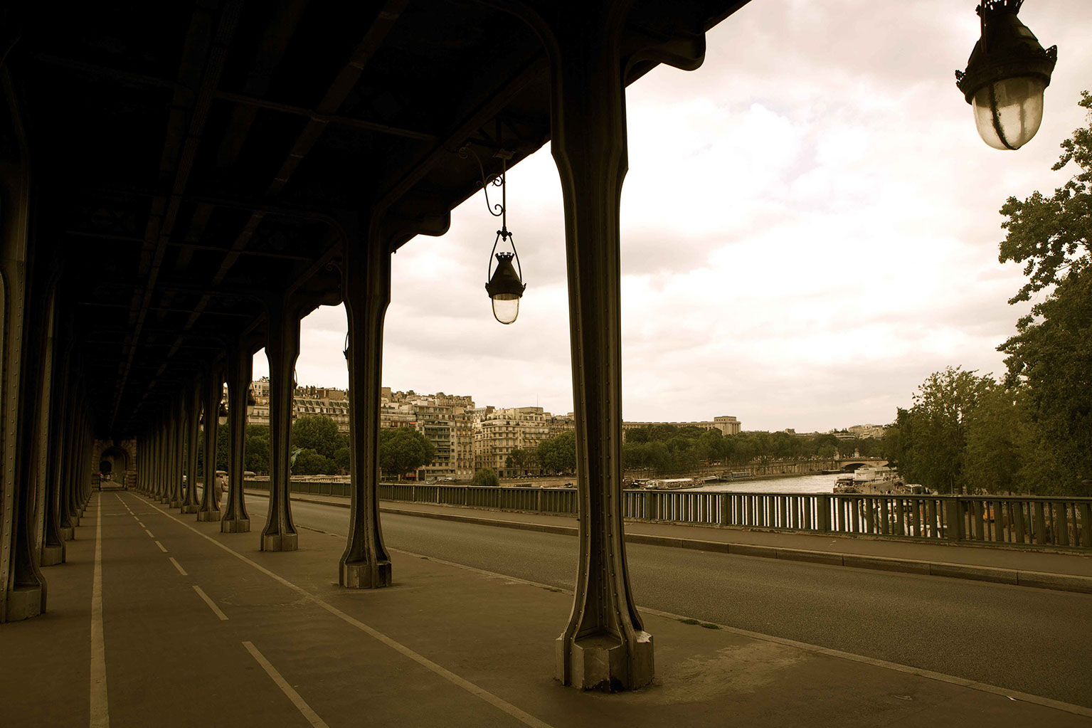 Paris Traitement Sépia Vintage Week-end
